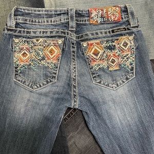 Miss Me Sequin Embellished Jeans